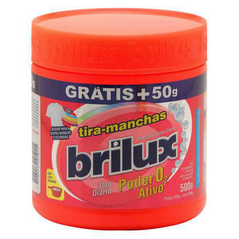 TIRA MANCHAS BRILUX PODER O2 ATIVO 500G