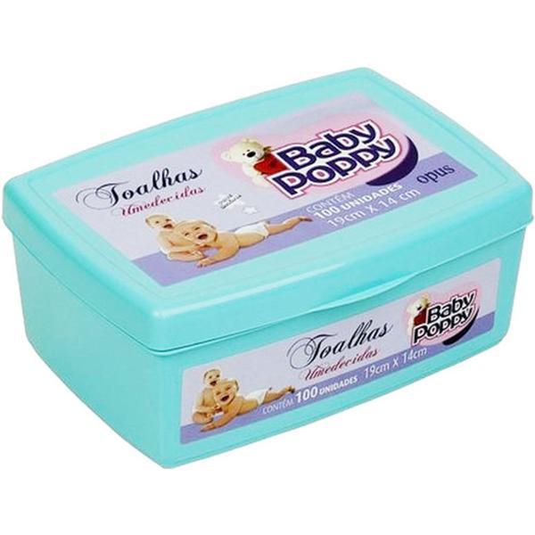 TOALHAS UMED BABY POPPY C/ 100UND