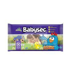 TOALHAS UMEDECIDAS BABYSEC C/50UND