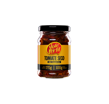 TOMATE SECO EM CONSERVA VALE FERTIL 160G