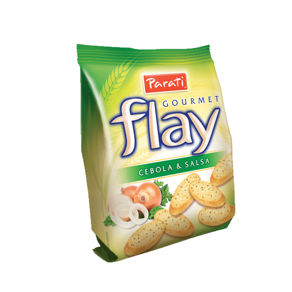 TORRADA FLAY GOURMET 40G CEB.SALSA