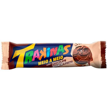 TRAKINAS CHOCO/CHOC BRANCO 126G