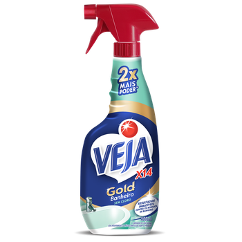 VEJA X14 BANHEIRO S/ CLORO  GATILHO REFIL 500ML
