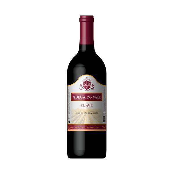 VINHO ADEGA DO VALE TINTO SUAVE 750ML