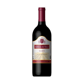 VINHO ADEGA DO VALE TINTO SUAVE 750ML