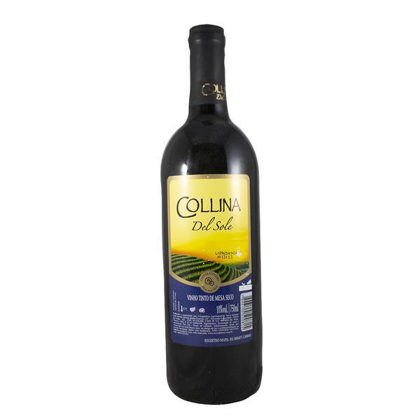 VINHO COLLINA DEL SOLE TINTO SECO 750ML