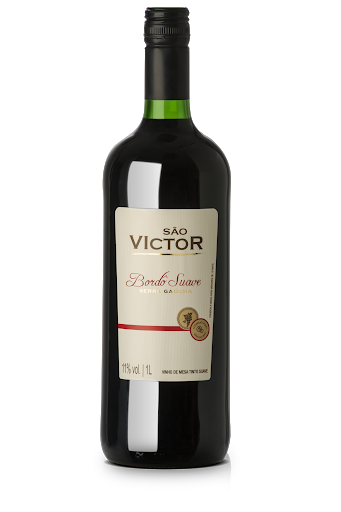 VINHO DE MESA S. VICTOR SUAVE TINTO 1L
