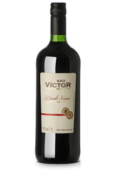 VINHO DE MESA S. VICTOR SUAVE TINTO 1L