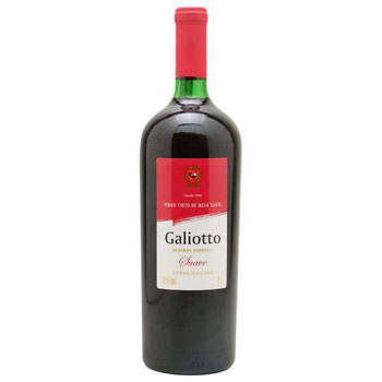 VINHO GALIOTTO TINTO/SUAVE 1L