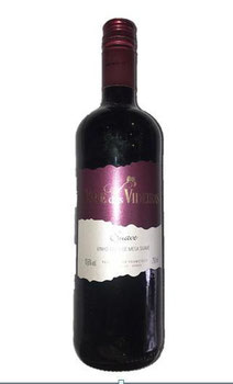 VINHOS VALES DAS VIDEIRAS BORDO SUAVE 750ML