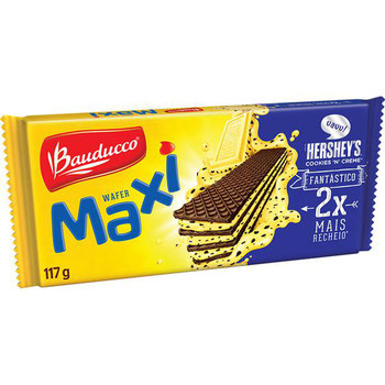 WAFER MAXI COOKIES BAUDUCCO 117G