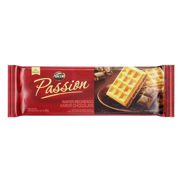 WAFFER ARCOR PASSION CHOCOLATE  80G