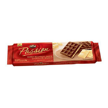 WAFFER ARCOR PASSION CHOCOLATE BRANCO 80G
