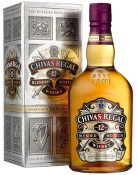WHISKY CHIVAS REGAL 12 YEARS 750ML