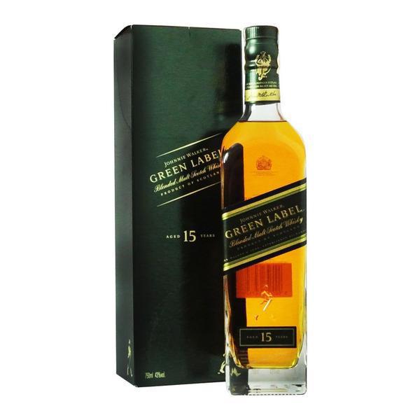 WHISKY JHONNIE WALKER GREEN LABEL 1L