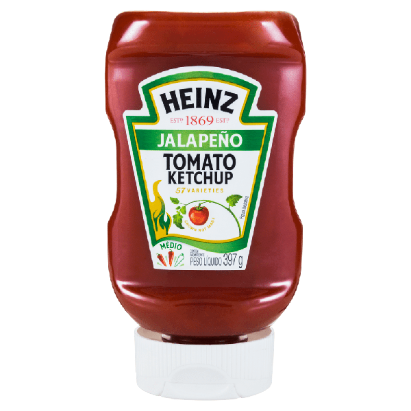 Supermercados Poupy KETCHUP HEINZ 397G JALAPENO