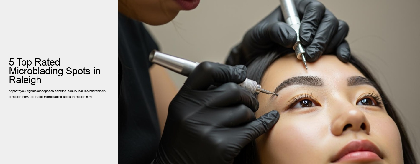 5 Top Rated Microblading Spots in Raleigh