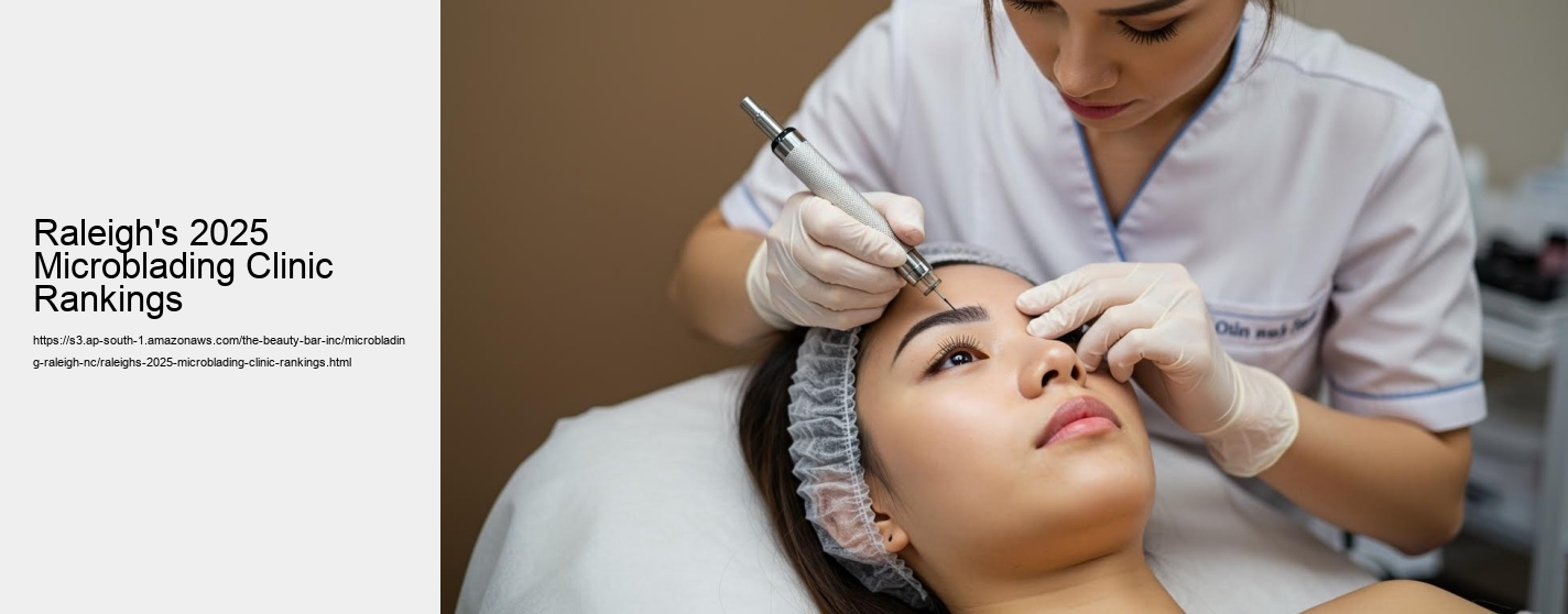 Raleigh's 2025 Microblading Clinic Rankings