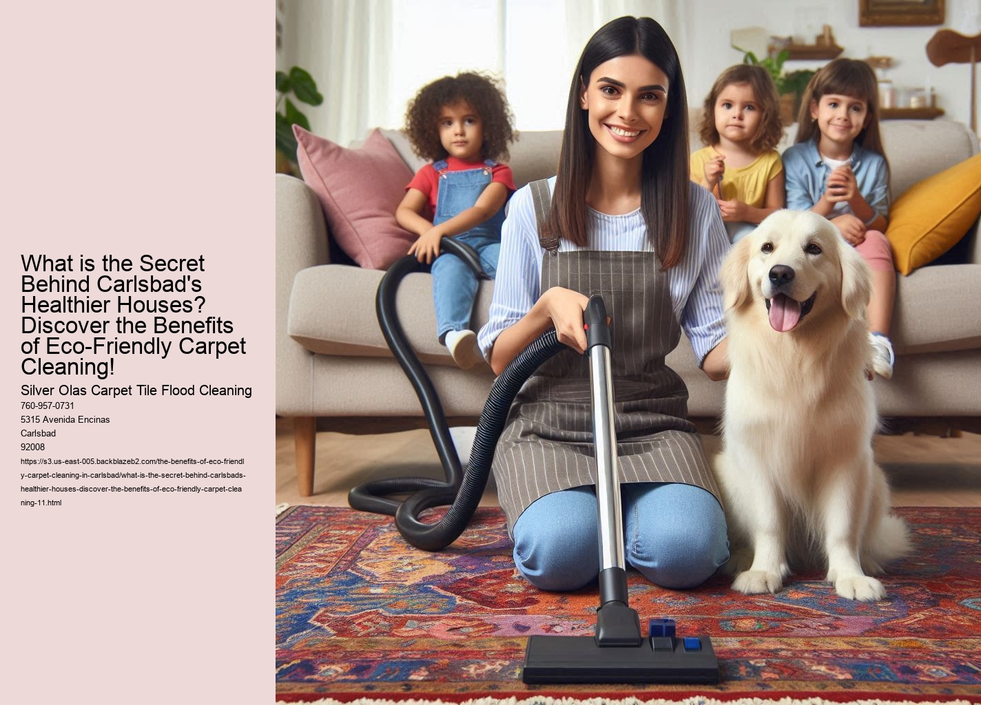 What is the Secret Behind Carlsbad's Healthier Houses? Discover the Benefits of Eco-Friendly Carpet Cleaning!