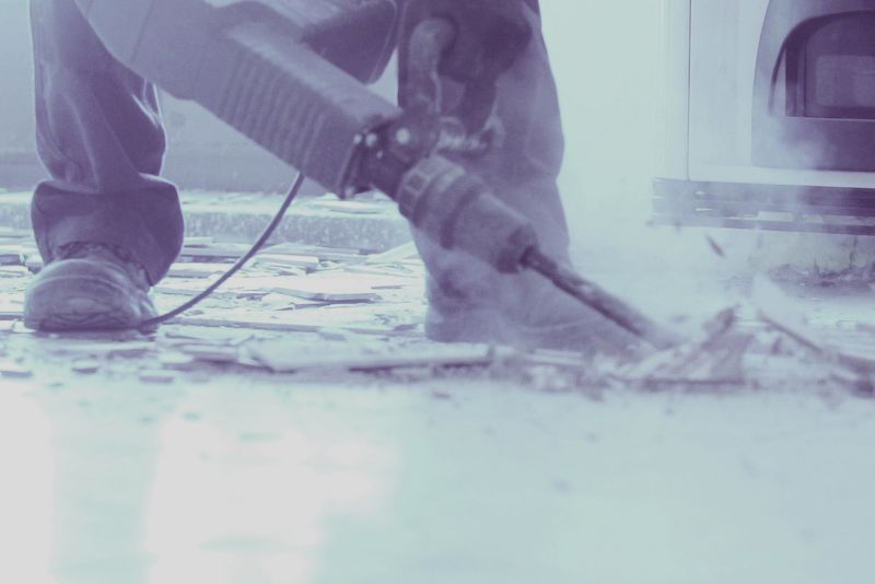 grout removal from tile