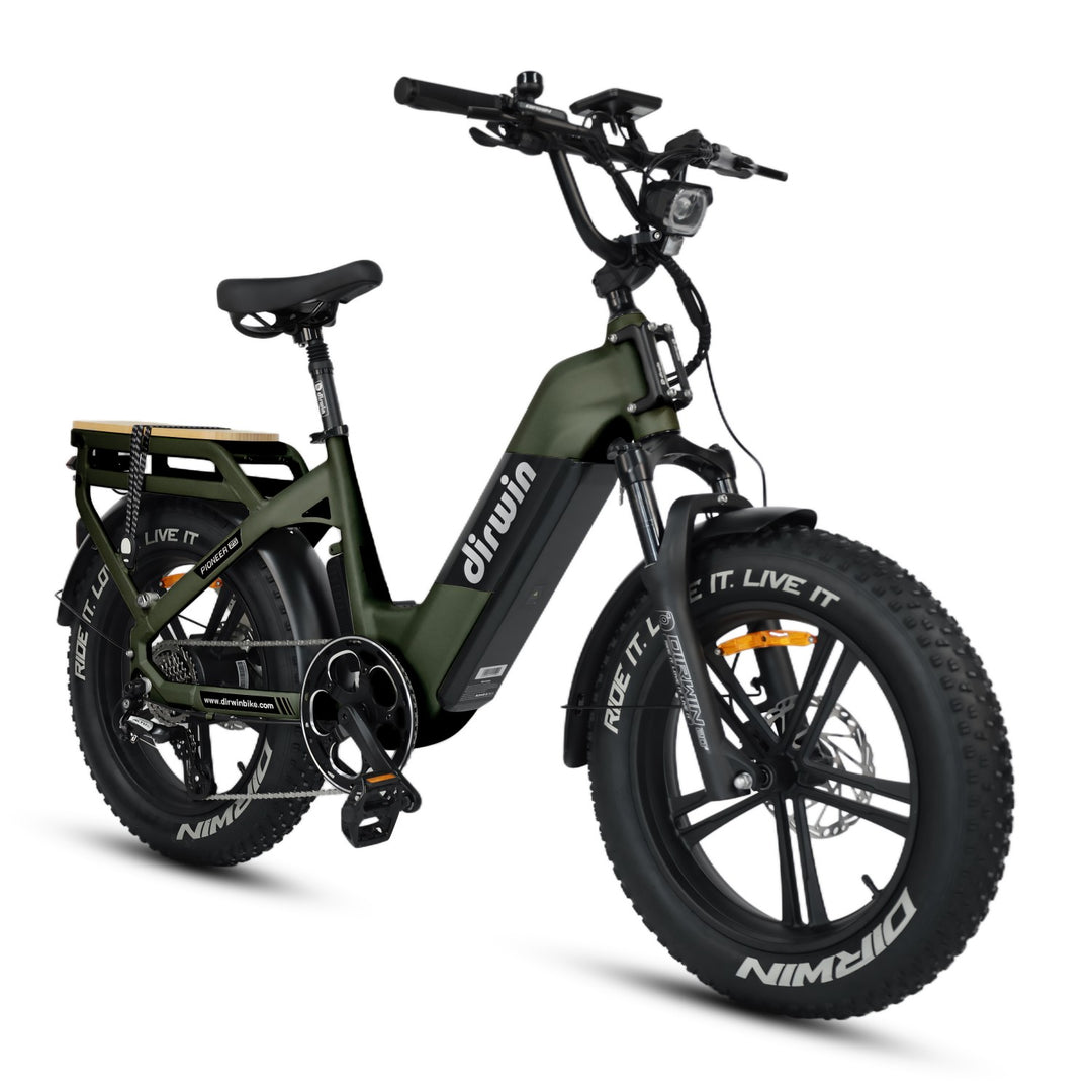 Can I ride Dirwin hunting eBikes in snow or mud?