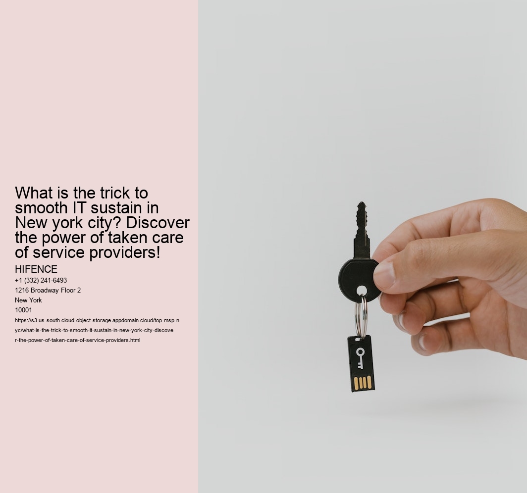 What is the trick to smooth IT monitoring? Managed Expert in New York City have the solution!