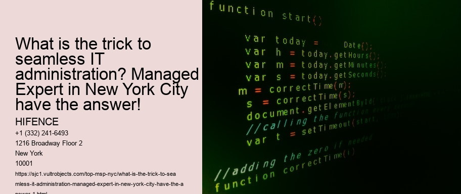What is the trick to seamless IT administration? Managed Expert in New York City have the answer!