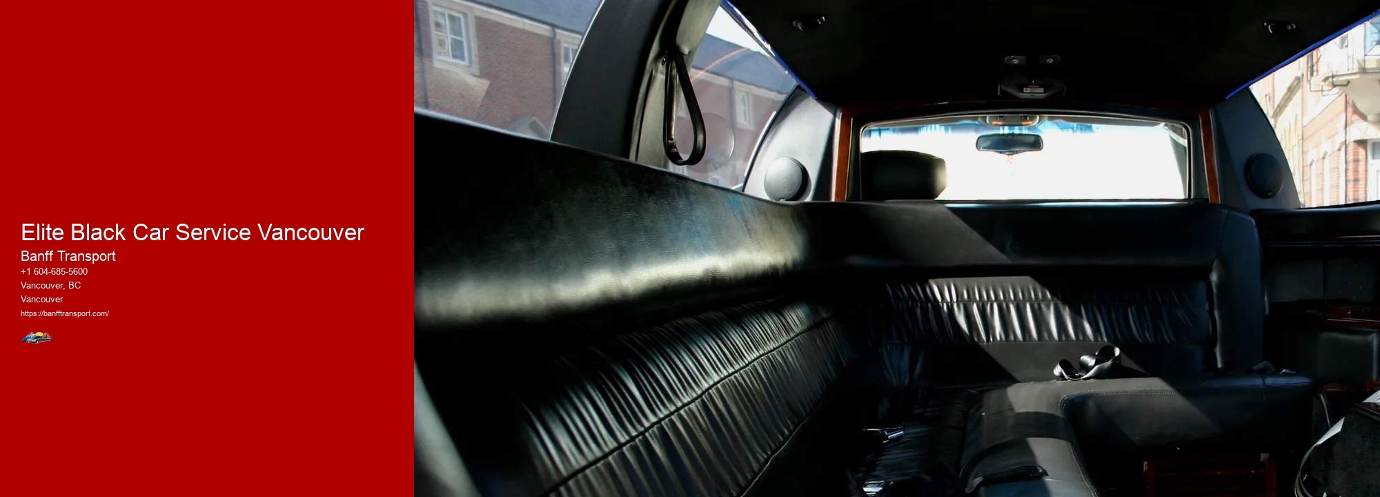 Elite Black Car Service Vancouver