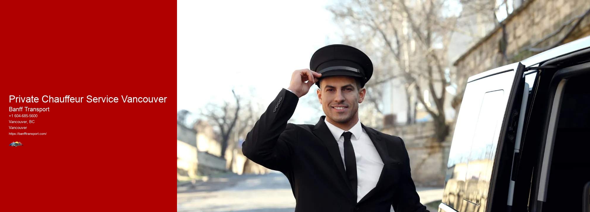 Private Chauffeur Service Vancouver