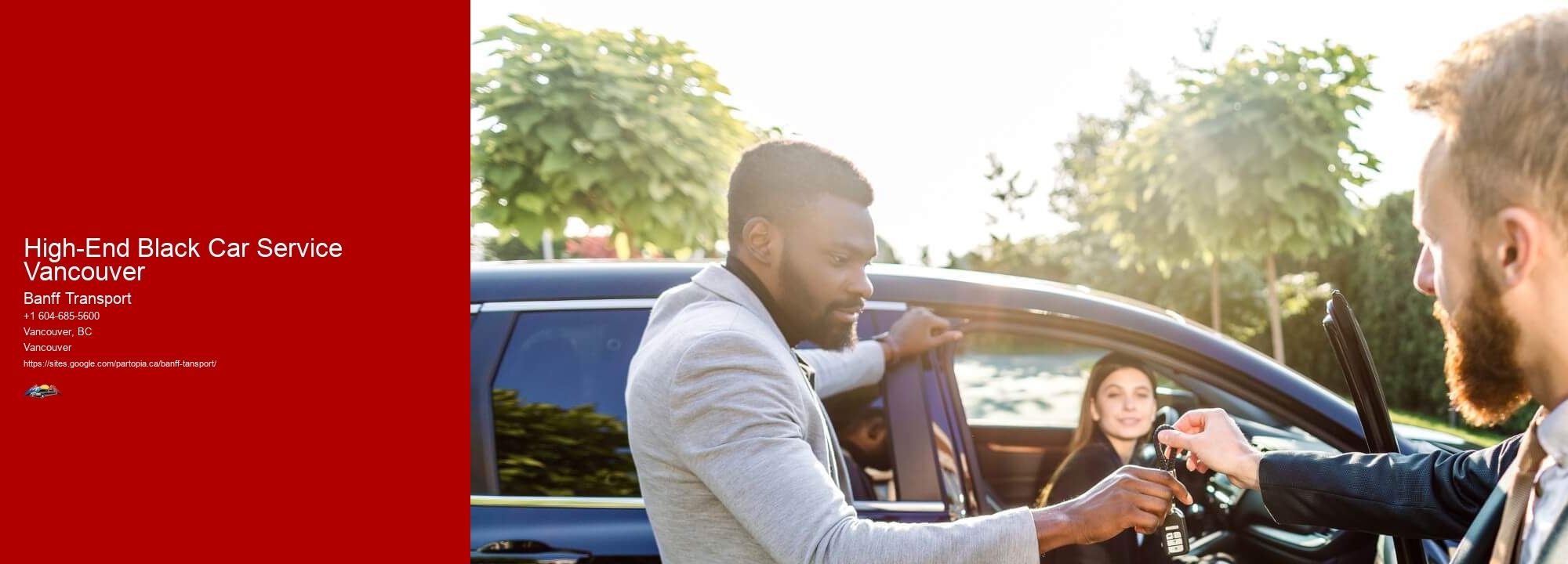 High-End Black Car Service Vancouver