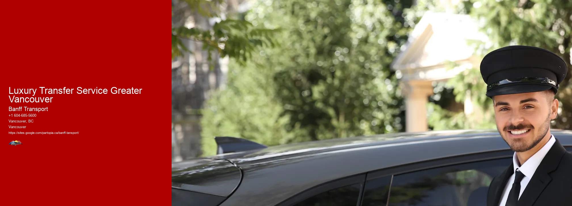 Luxury Transfer Service Greater Vancouver