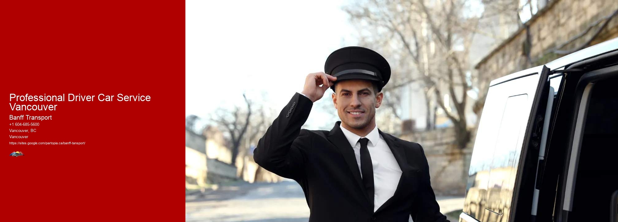 Professional Driver Car Service Vancouver