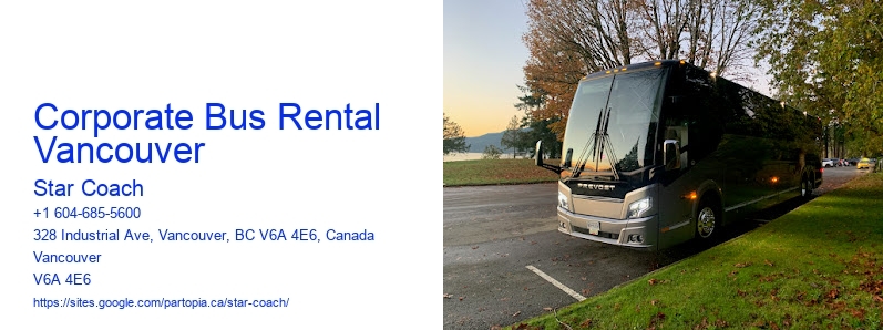 Corporate Bus Rental Vancouver