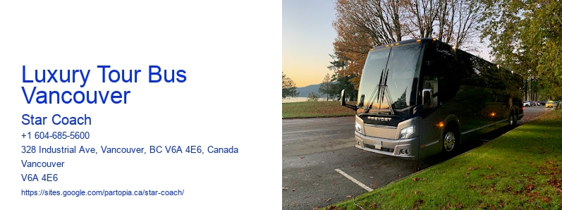 Luxury Tour Bus Vancouver