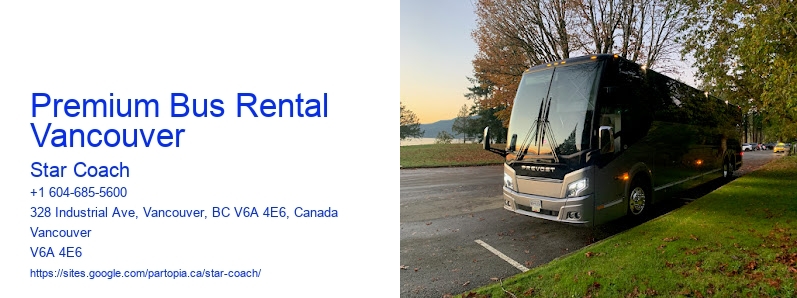 Premium Bus Rental Vancouver