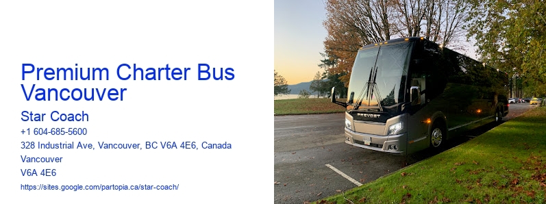 Premium Charter Bus Vancouver