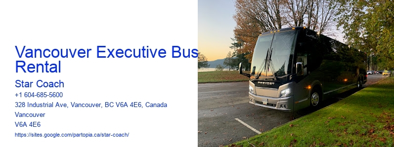 Vancouver Executive Bus Rental