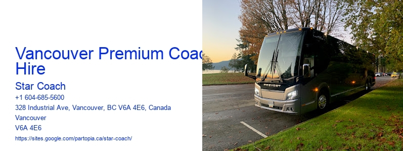 Vancouver Premium Coach Hire
