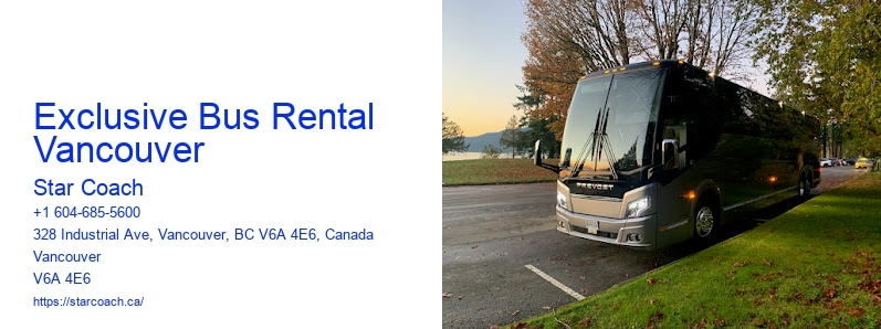 Exclusive Bus Rental Vancouver