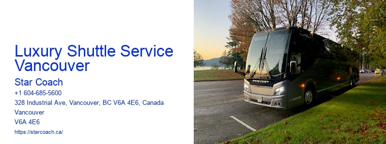 Luxury Shuttle Service Vancouver