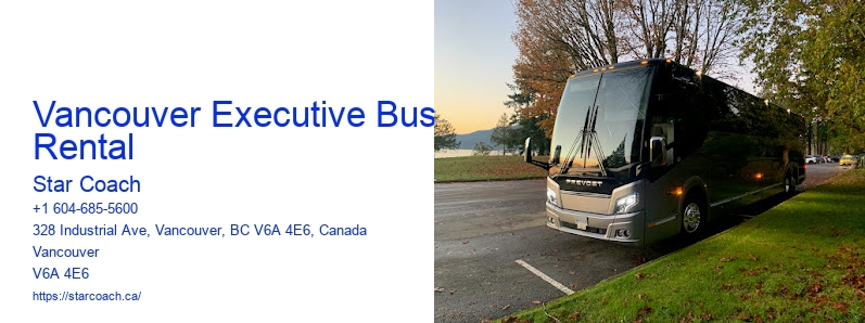 Vancouver Executive Bus Rental