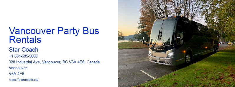 Vancouver Party Bus Rentals