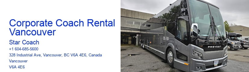 Corporate Coach Rental Vancouver