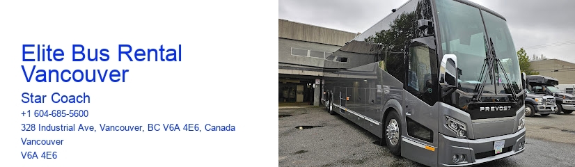 Elite Bus Rental Vancouver