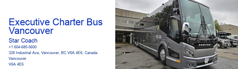 Executive Charter Bus Vancouver