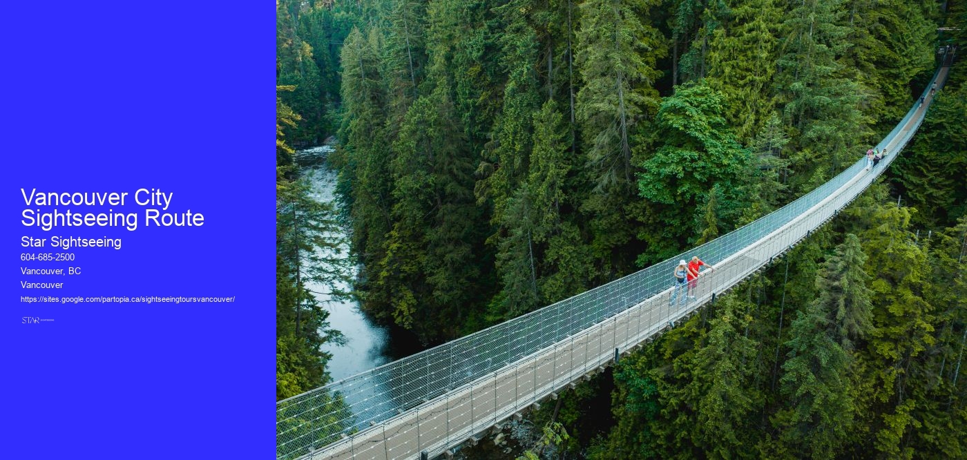 Vancouver City Sightseeing Route