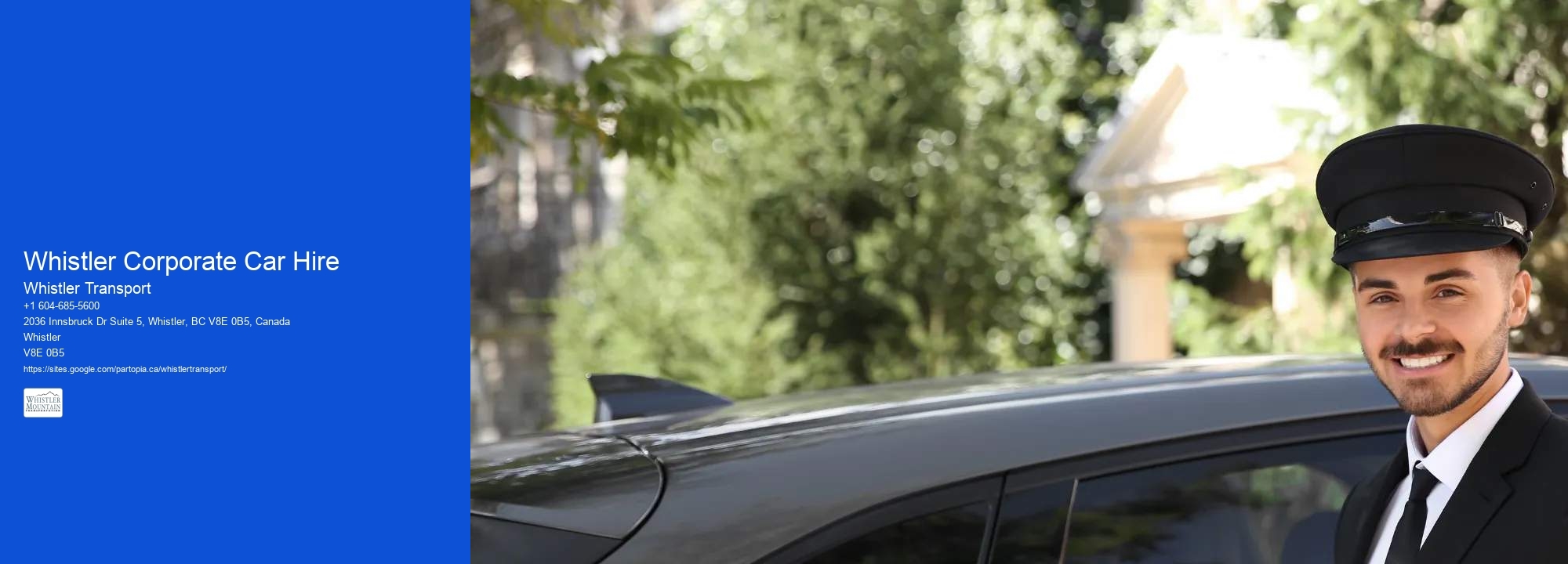 Whistler Corporate Car Hire