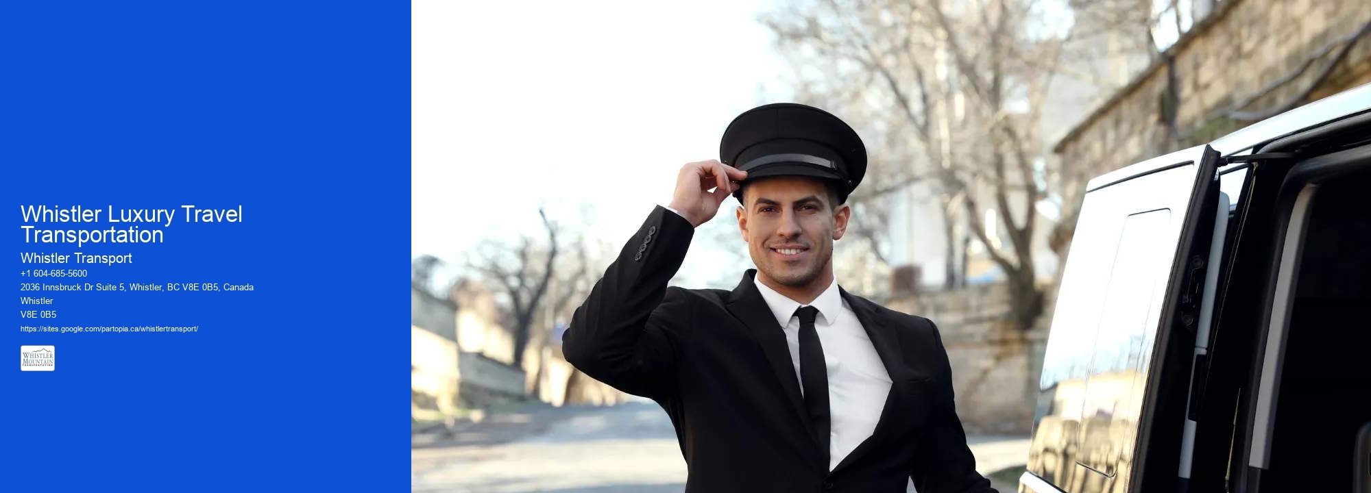 Whistler Luxury Travel Transportation