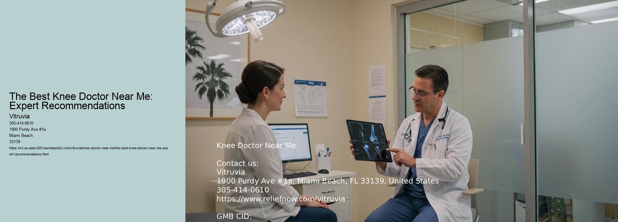 The Best Knee Doctor Near Me: Expert Recommendations