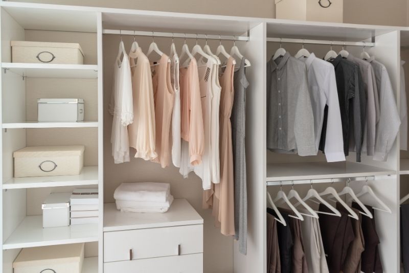 inbuilt bedroom wardrobe